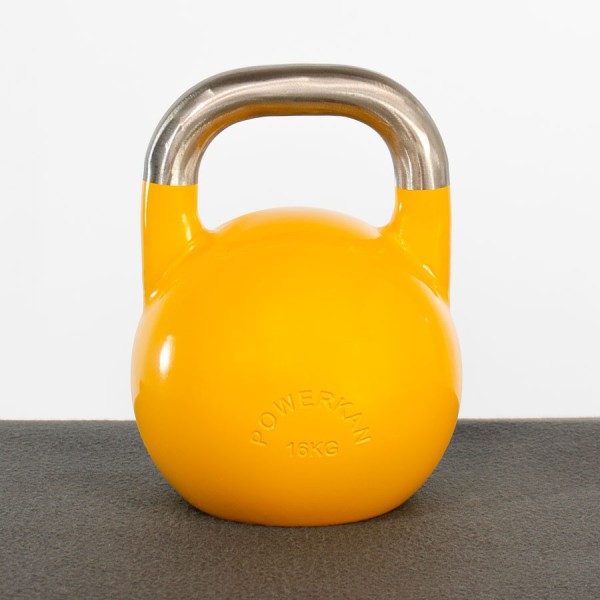 Kettlebells - Pesas rusas 16Kg Amarillo