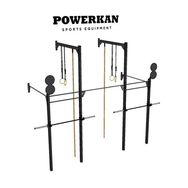 PowerKan | Estructura Sobre Pared 2R.2Plus