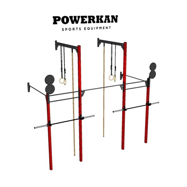 PowerKan | Estructura Sobre Pared 2R.2Plus