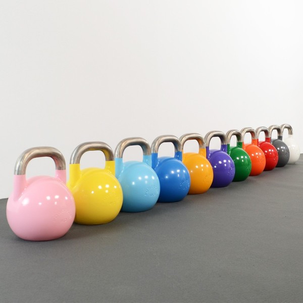 Kettlebells - Pesas rusas 28Kg Naranja
